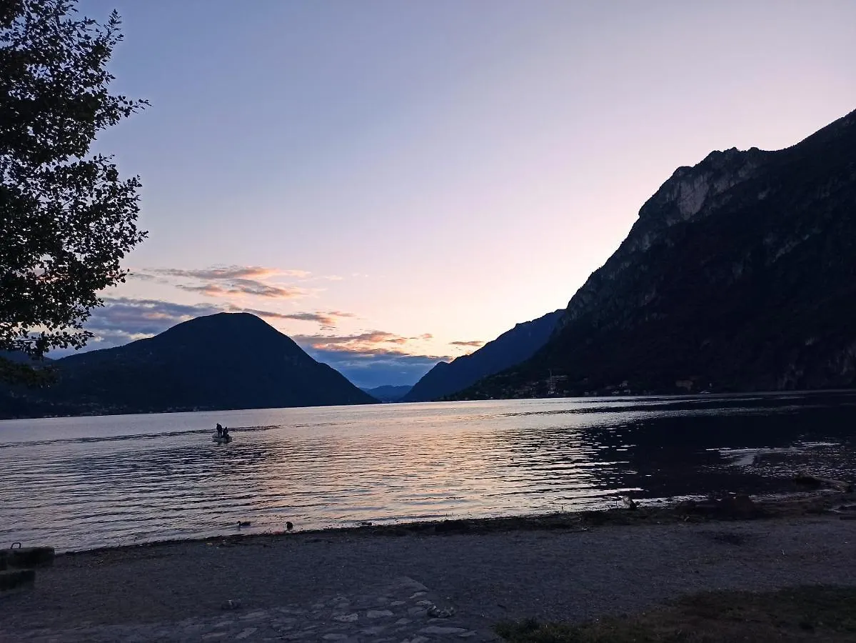 아파트 Bungalow Seaesta Lago Di Lugano 포를레차